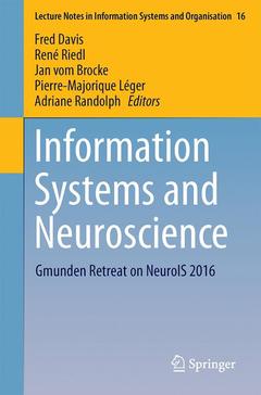 Couverture de l’ouvrage Information Systems and Neuroscience