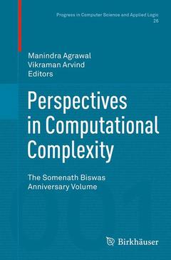 Couverture de l’ouvrage Perspectives in Computational Complexity