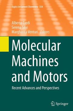 Couverture de l’ouvrage Molecular Machines and Motors