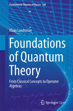 Couverture de l’ouvrage Foundations of Quantum Theory