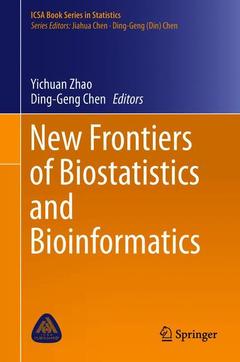 Cover of the book New Frontiers of Biostatistics and Bioinformatics