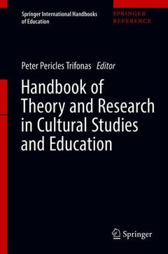 Couverture de l’ouvrage Handbook of Theory and Research in Cultural Studies and Education