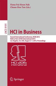 Couverture de l’ouvrage HCI in Business