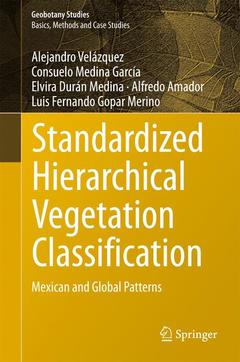 Couverture de l’ouvrage Standardized Hierarchical Vegetation Classification 