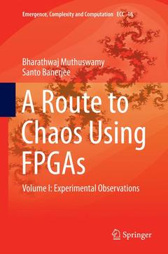 Couverture de l’ouvrage A Route to Chaos Using FPGAs