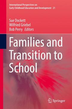 Cover of the book Families and Transition to School