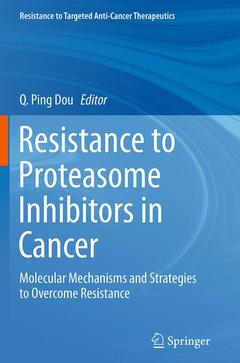 Couverture de l’ouvrage Resistance to Proteasome Inhibitors in Cancer