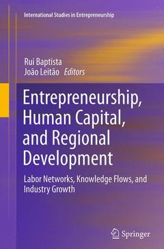 Couverture de l’ouvrage Entrepreneurship, Human Capital, and Regional Development