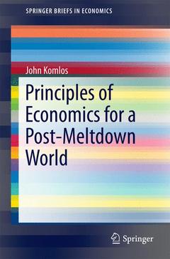 Couverture de l’ouvrage Principles of Economics for a Post-Meltdown World
