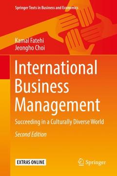 Couverture de l’ouvrage International Business Management