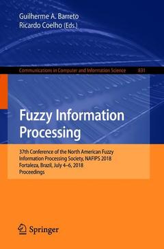 Couverture de l’ouvrage Fuzzy Information Processing