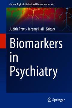 Couverture de l’ouvrage Biomarkers in Psychiatry