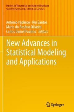 Couverture de l’ouvrage New Advances in Statistical Modeling and Applications