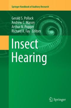 Cover of the book Insect Hearing