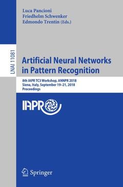 Cover of the book Artificial Neural Networks in Pattern Recognition