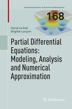 Couverture de l’ouvrage Partial Differential Equations: Modeling, Analysis and Numerical Approximation