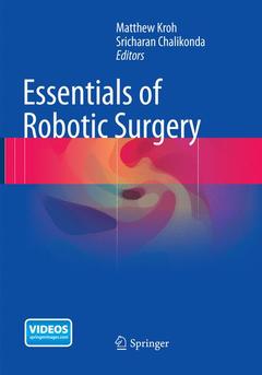 Couverture de l’ouvrage Essentials of Robotic Surgery