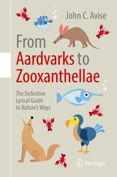 Couverture de l’ouvrage From Aardvarks to Zooxanthellae