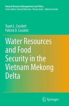 Couverture de l’ouvrage Water Resources and Food Security in the Vietnam Mekong Delta