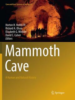 Couverture de l’ouvrage Mammoth Cave