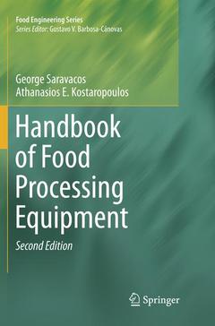 Couverture de l’ouvrage Handbook of Food Processing Equipment