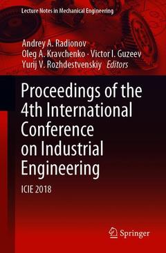 Couverture de l’ouvrage Proceedings of the 4th International Conference on Industrial Engineering