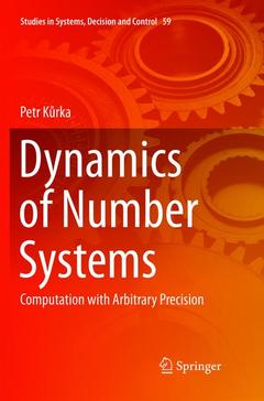 Couverture de l’ouvrage Dynamics of Number Systems