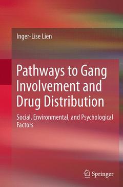 Couverture de l’ouvrage Pathways to Gang Involvement and Drug Distribution