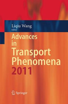 Couverture de l’ouvrage Advances in Transport Phenomena 2011