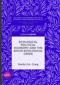 Couverture de l’ouvrage Ecological Political Economy and the Socio-Ecological Crisis