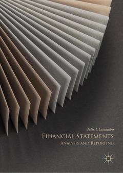 Couverture de l’ouvrage Financial Statements