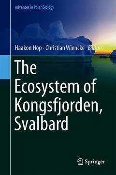 Couverture de l’ouvrage The Ecosystem of Kongsfjorden, Svalbard