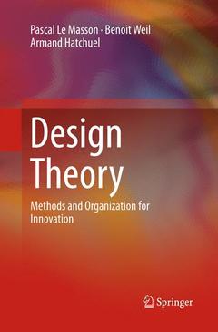Couverture de l’ouvrage Design Theory
