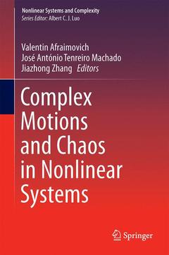 Couverture de l’ouvrage Complex Motions and Chaos in Nonlinear Systems
