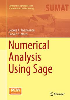 Couverture de l’ouvrage Numerical Analysis Using Sage