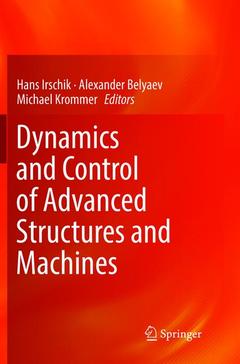 Couverture de l’ouvrage Dynamics and Control of Advanced Structures and Machines