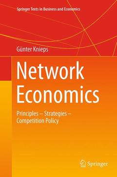 Couverture de l’ouvrage Network Economics