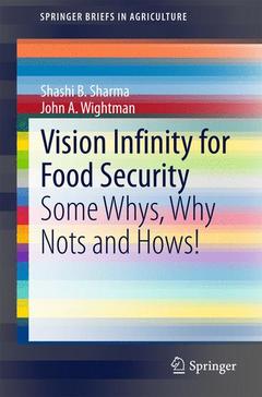 Couverture de l’ouvrage Vision Infinity for Food Security