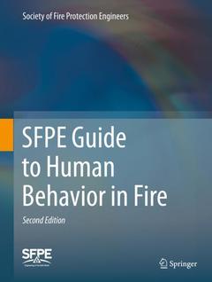 Couverture de l’ouvrage SFPE Guide to Human Behavior in Fire