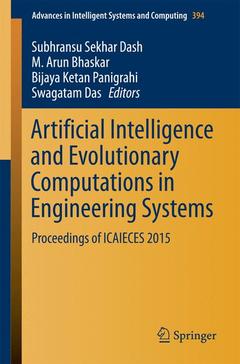 Cover of the book Artificial Intelligence and Evolutionary Computations in Engineering Systems