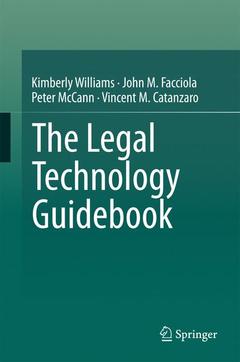 Couverture de l’ouvrage The Legal Technology Guidebook