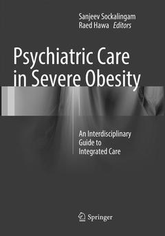 Couverture de l’ouvrage Psychiatric Care in Severe Obesity