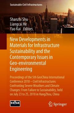 Cover of the book New Developments in Materials for Infrastructure Sustainability and the Contemporary Issues in Geo-environmental Engineering