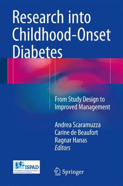 Couverture de l’ouvrage Research into Childhood-Onset Diabetes