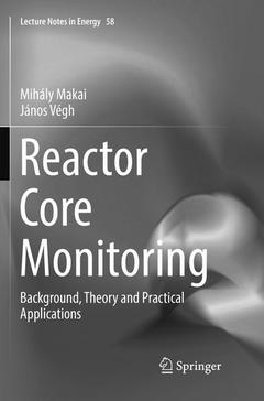 Couverture de l’ouvrage Reactor Core Monitoring