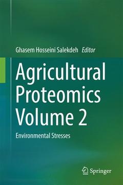 Couverture de l’ouvrage Agricultural Proteomics Volume 2