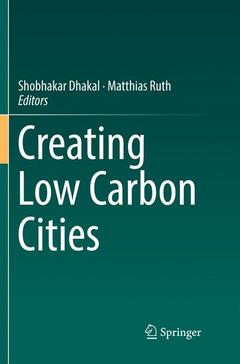 Couverture de l’ouvrage Creating Low Carbon Cities