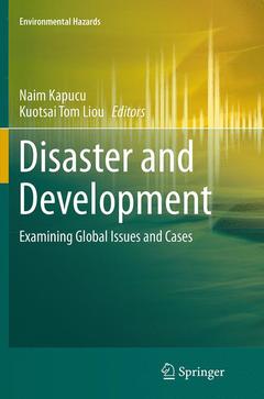Couverture de l’ouvrage Disaster and Development
