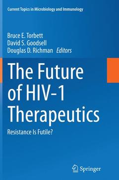 Couverture de l’ouvrage The Future of HIV-1 Therapeutics
