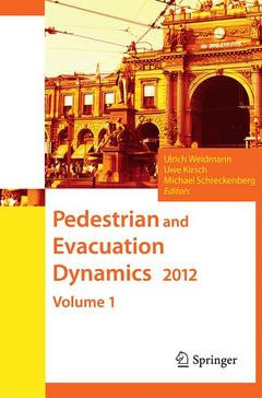 Couverture de l’ouvrage Pedestrian and Evacuation Dynamics 2012